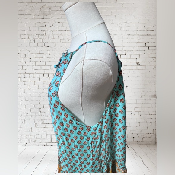 Cupshe Boho Dress Sz L NWT | Rayon Flowy Summer Festival Style - Picture 5 of 6